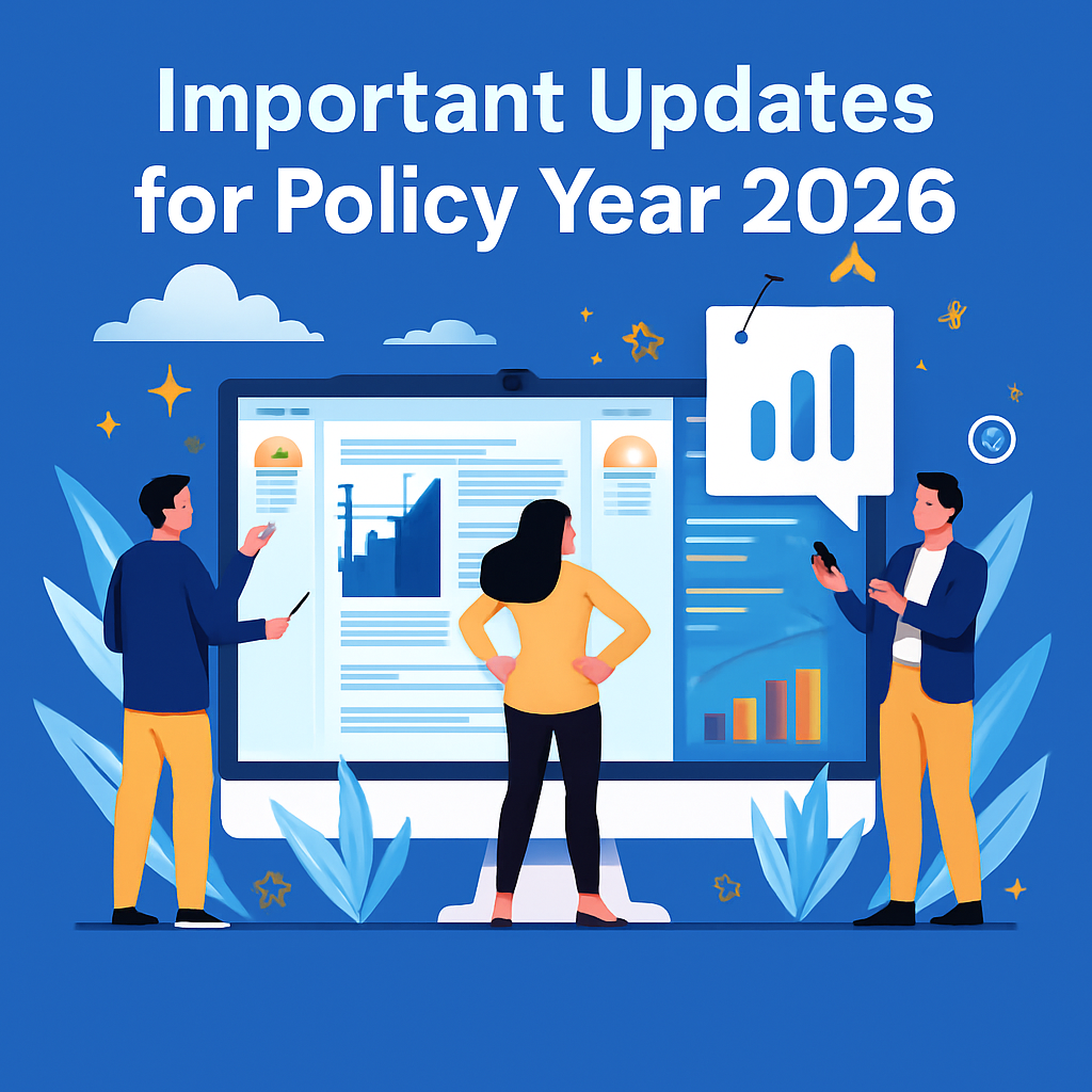Important updates for Policy Year 2026