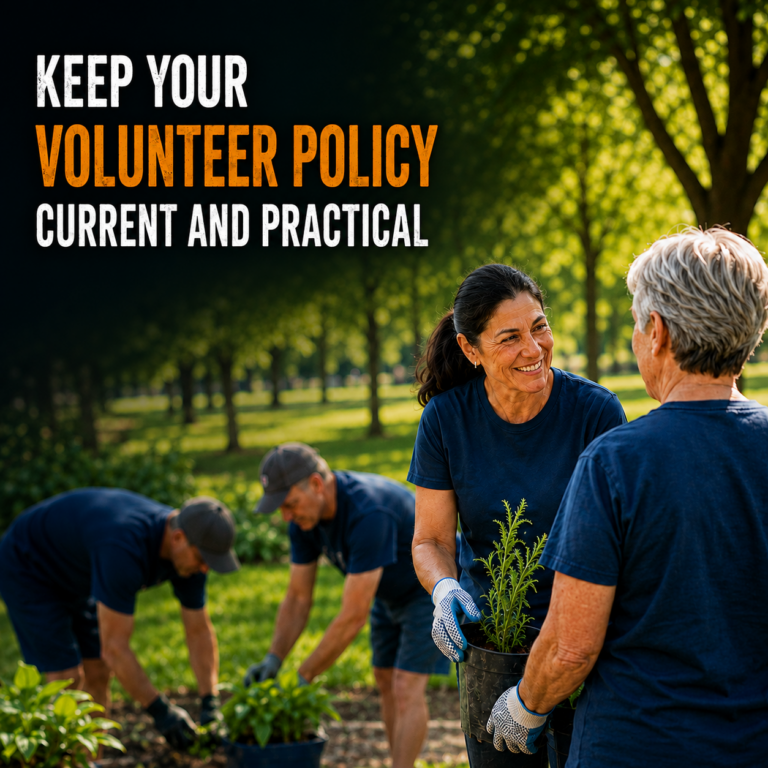 volunteer policy
